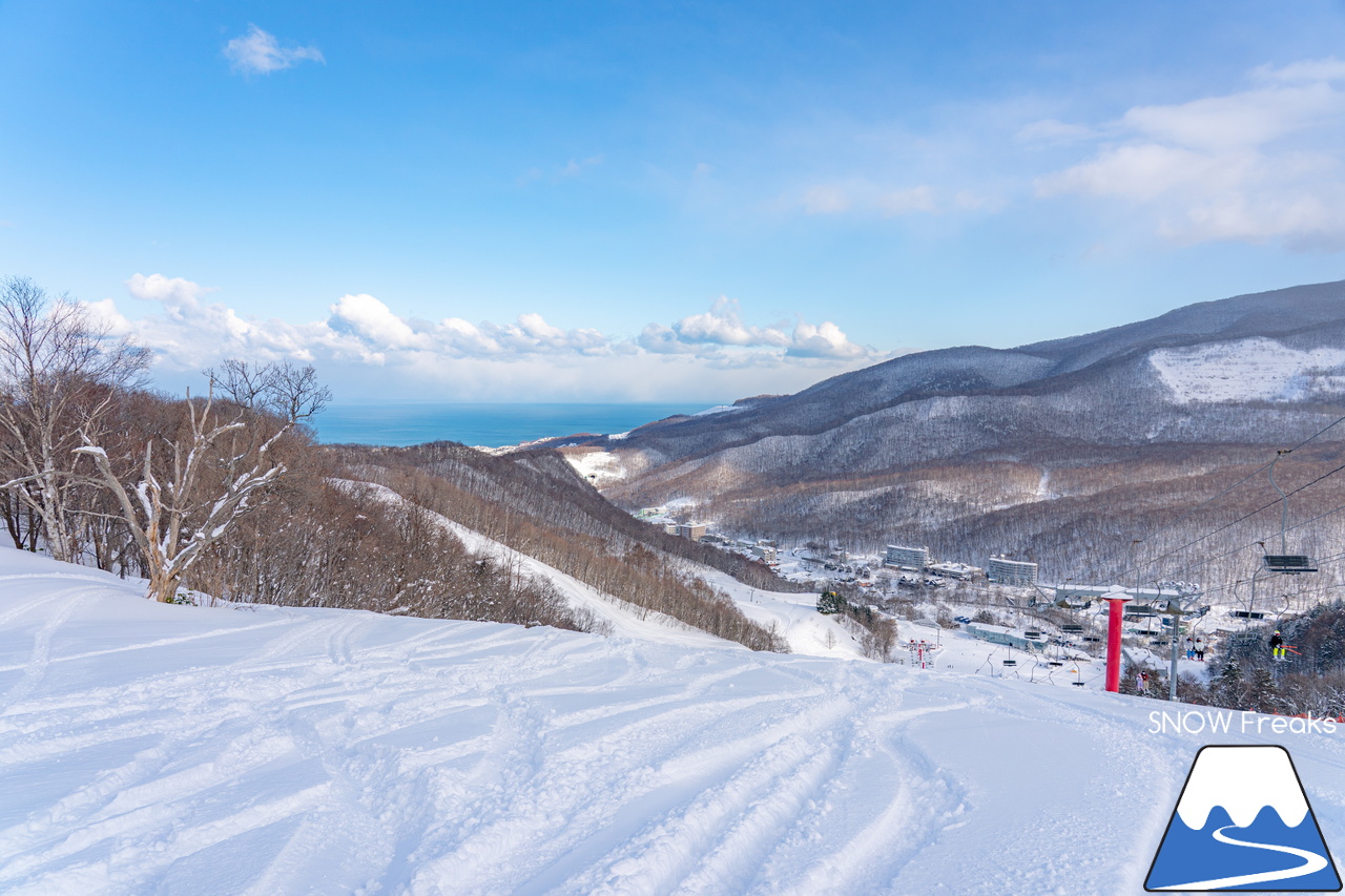 朝里川温泉スキー場｜祝・粉雪復活！競争率ゼロのゲレンデでパウダー三昧♪